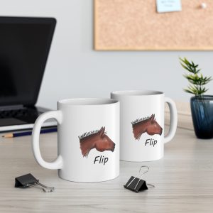 Horse Head Mug — 'Flip' Coffee Cup for Equestrians & Horse Lovers
