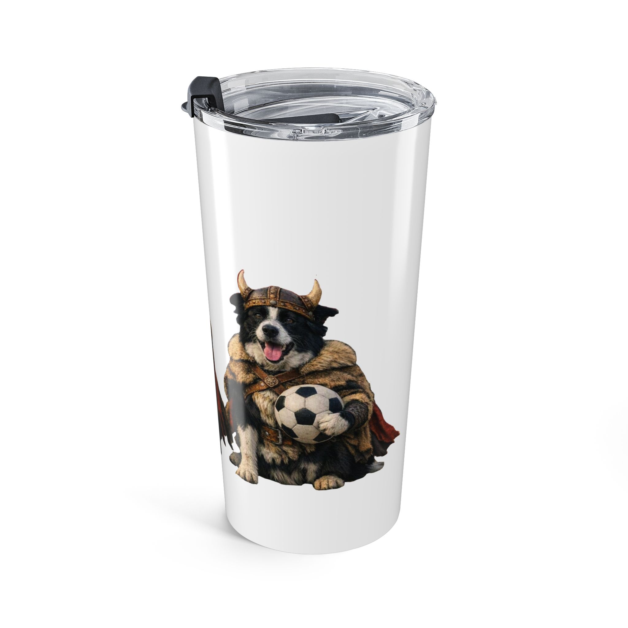 Flip & Friends - Viking Conquer Soccer 20oz Tumbler Travel Cup - Image 4